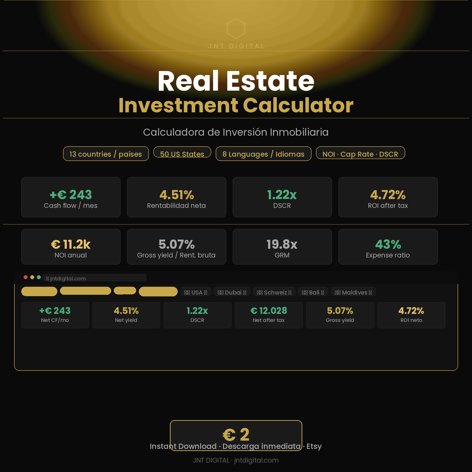 Real Estate Investment Calculator